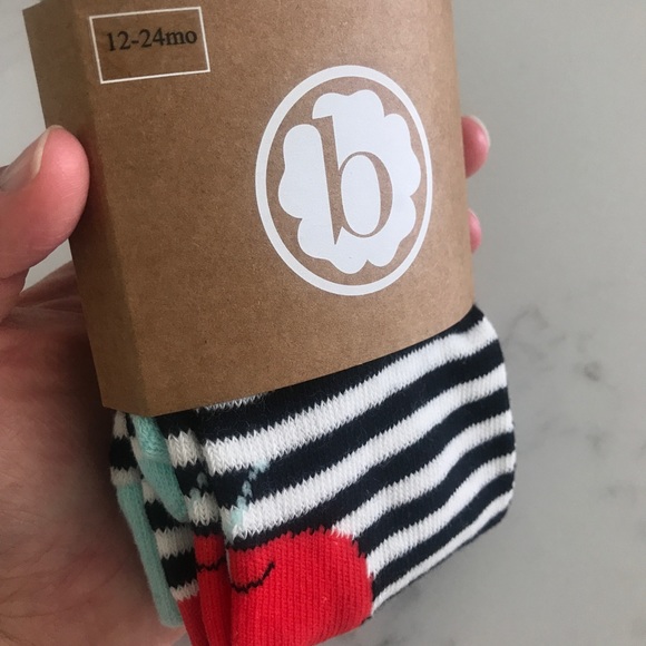 NWT Baby Bling Printed Knit Schoolgirl Tights - Picture 3 of 4